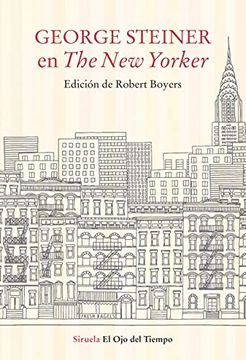 portada George Steiner en the new Yorker (in Spanish)