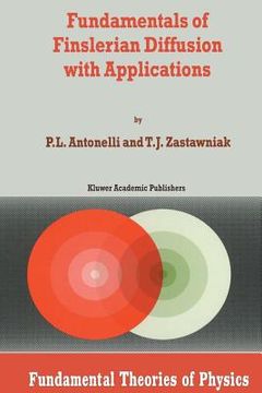 portada Fundamentals of Finslerian Diffusion with Applications (en Inglés)