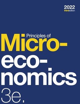 portada Principles of Microeconomics 3e (paperback, b&w) (en Inglés)
