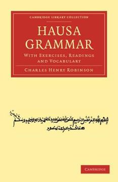 portada Hausa Grammar Paperback (Cambridge Library Collection - Linguistics) (in English)