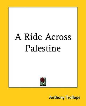 portada a ride across palestine