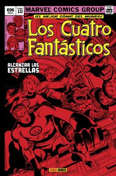 portada Los Cuatro Fantasticos 10. Alcanzar las Estrellas Marvel Gold (in Spanish)