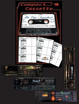 portada MIX TAPE Compact Cassette - Sammelbuch: ... für 168 selbst aufgenommene Musik-Kassetten (en Alemán)