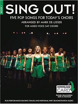 portada Sing Out] 5 Pop Songs For Today's Choirs - Book 1 (Book/Audio Download)