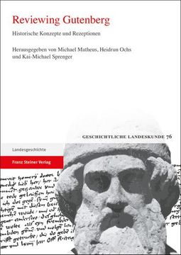 portada Reviewing Gutenberg: Historische Konzepte Und Rezeptionen (en Alemán)