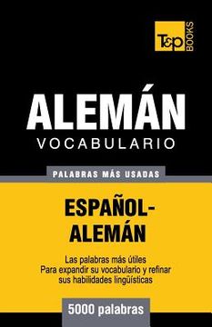 portada Vocabulario español-alemán - 5000 palabras más usadas