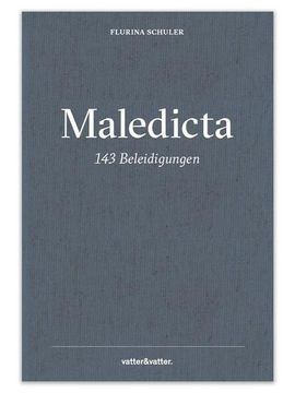 portada Maledicta - 143 Beleidigungen (en Alemán)