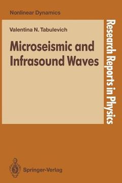 portada microseismic and infrasound waves