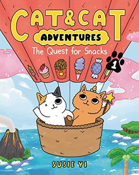 portada Cat & cat adv hc 01 Quest for Snacks (Cat & cat Adventures) (en Inglés)