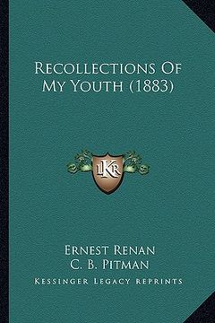 portada recollections of my youth (1883) (en Inglés)