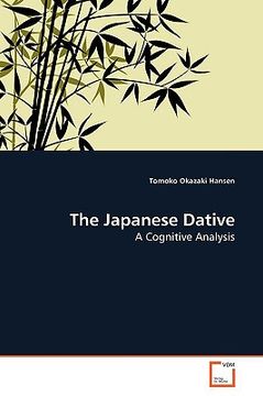 portada the japanese dative (en Inglés)