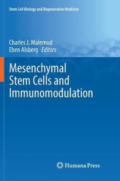 portada Mesenchymal Stem Cells and Immunomodulation (en Inglés)