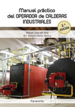 portada Manual Práctico del Operador de Calderas Industriales 3. ª Edición (in Spanish)