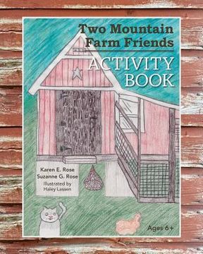 portada Two Mountain Farm Friends Activity Book (in English)