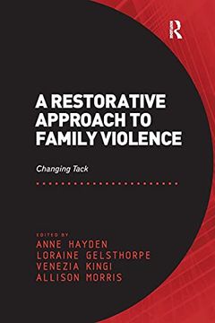 portada A Restorative Approach to Family Violence: Changing Tack (en Inglés)