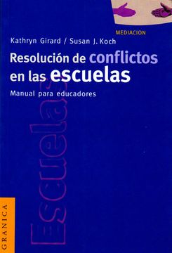 portada Resolucion de Conflictos en las Escuelas (in Spanish)