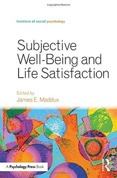 portada Subjective Well-Being and Life Satisfaction (Frontiers of Social Psychology)