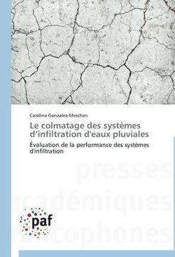 portada Le Colmatage Des Systemes D'Infiltration D'Eaux Pluviales