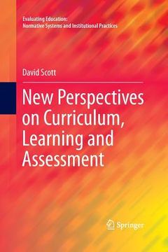 portada New Perspectives on Curriculum, Learning and Assessment (en Inglés)