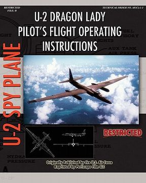 portada u-2 dragon lady pilot's flight operating instructions (en Inglés)
