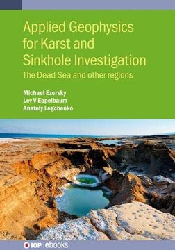 portada Applied Geophysics for Karst and Sinkhole Investigation: The Dead sea and Other Regions (en Inglés)