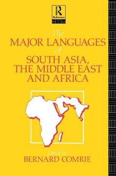 portada The Major Languages of South Asia, the Middle East and Africa (en Inglés)
