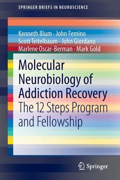 portada Molecular Neurobiology of Addiction Recovery: The 12 Steps Program and Fellowship (in English)