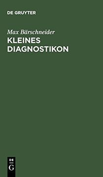 portada Kleines Diagnostikon (in German)