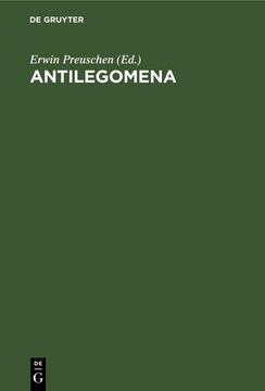 portada Antilegomena (in German)