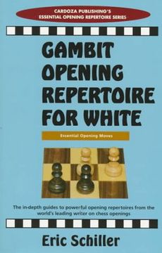 portada Gambit Opening Repertoire for White (in English)