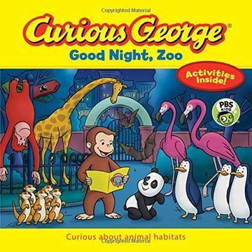 portada Curious George Good Night, zoo (Cgtv 8 x 8) (in English)