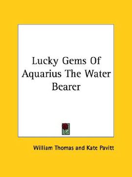 portada lucky gems of aquarius the water bearer (en Inglés)