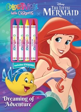 portada Disney Little Mermaid: Dreaming of Adventure (in English)