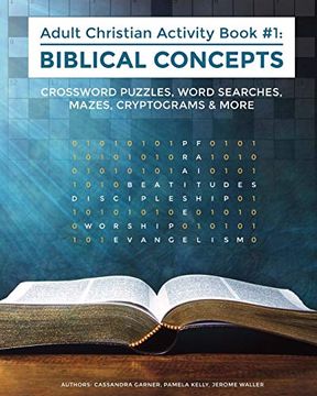 portada Biblical Concepts: Adult Christian Activity Book #1 (en Inglés)