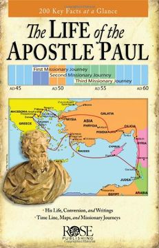portada Life of the Apostle Paul pamphlet: 200 Key Facts at a Glance (en Inglés)