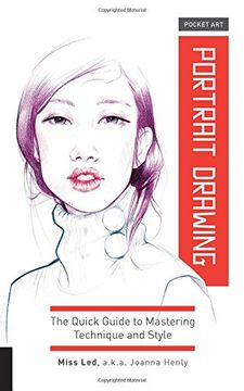 portada Pocket Art: Portrait Drawing: The Quick Guide to Mastering Technique and Style (en Inglés)