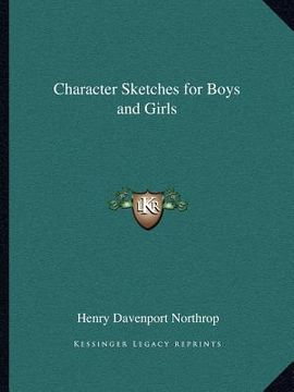 portada character sketches for boys and girls (en Inglés)