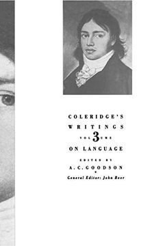 portada On Language (Coleridge's Writings) (v. 3) (en Inglés)