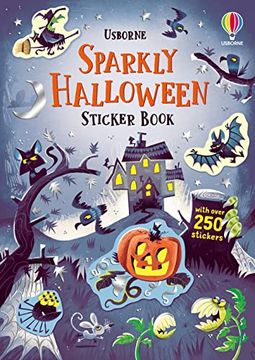 portada Sparkly Halloween Sticker Book (Sparkly Sticker Books)