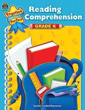 portada reading comprehension, grade k (in English)