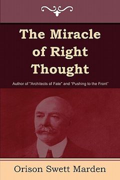 portada the miracle of right thought