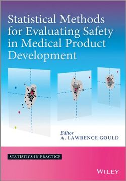 portada Statistical Methods for Evaluating Safety in Medical Product Development (en Inglés)