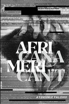 portada Africanamerican't (en Inglés)