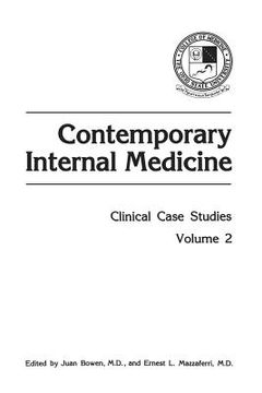 portada Contemporary Internal Medicine: Clinical Case Studies (en Inglés)