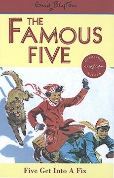 portada Five get Into a fix (Famous Five) (in English)