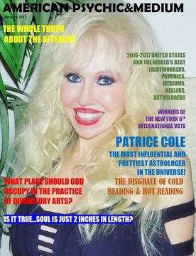 portada American Psychic & Medium Magazine. January 2017 (in English)