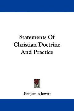 portada statements of christian doctrine and practice (en Inglés)
