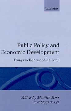 portada public policy and economic development: essays in honour of ian little (en Inglés)