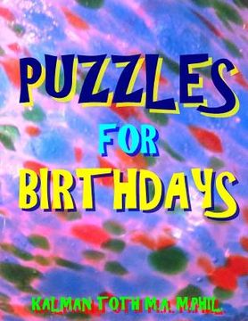portada Puzzles for Birthdays: 133 Large Print Themed Word Search Puzzles (en Inglés)