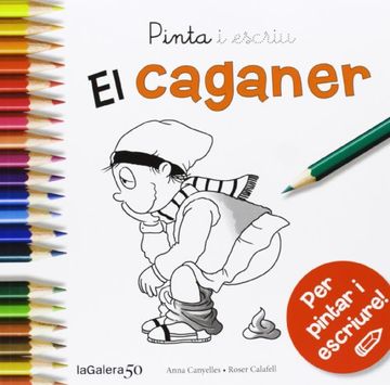 portada Pinta i Escriu el Caganer (en Catalá)